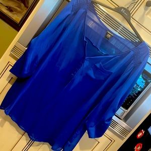 Torrid Georgette Pullover 3/4 Sleeve Blouse